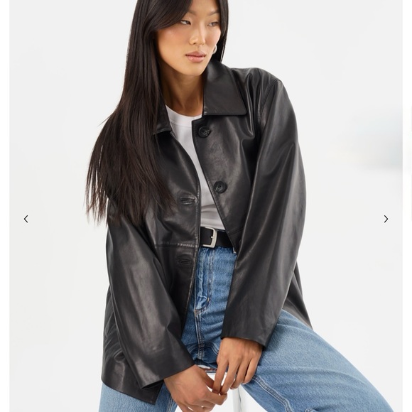 LAMARQUE Presley Leather Jacket size Small - Picture 3 of 7